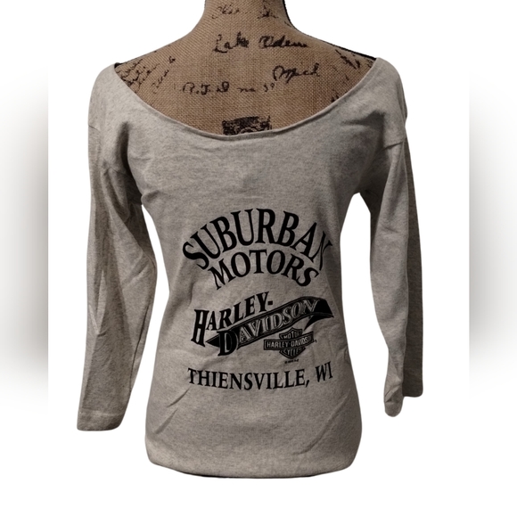 Harley Davidson 1994 Vintage Holoubek Long Sleeve NWT New Old Stock Size… - Picture 2 of 4